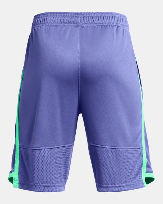 Jungen UA Stunt 3.0 Shorts, Purple, pdpMainDesktop image number 1